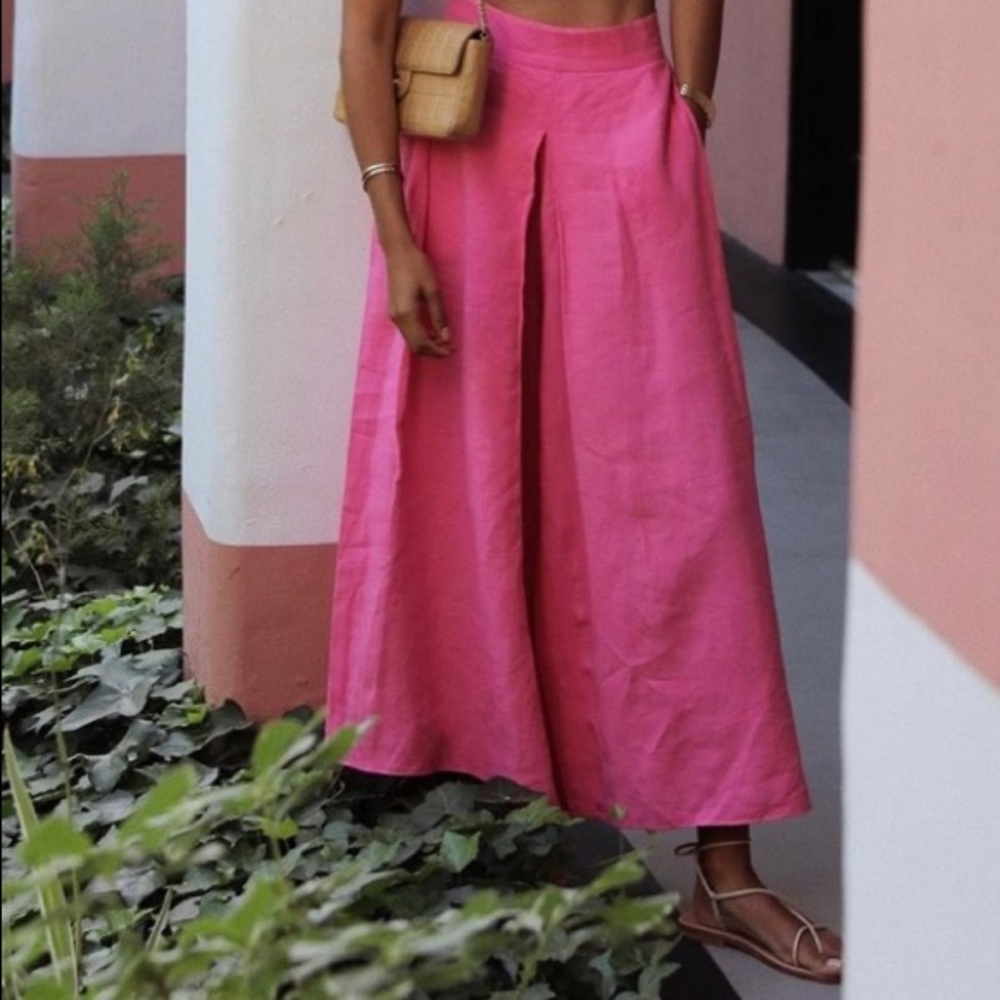 Pleated Wide Leg Pants Pink
CLUB MONACO